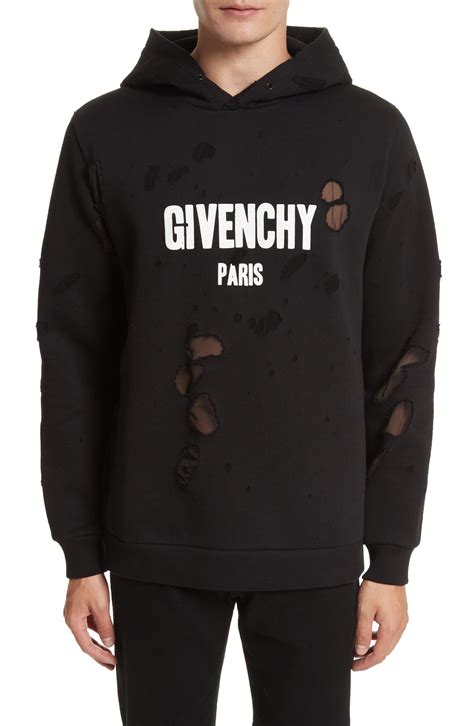 givenchy crop sweatshirt|givenchy destroyed sweatshirt.